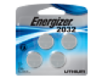 Energizer Batteries CR2032 240 mAh 3V Lithium Coin Cell - 4-Pack