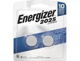 Energizer 2025BP-2 Battery Watch Li 3v 2025 Cd2