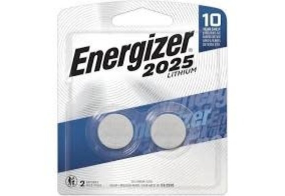 Energizer 2025BP-2 Battery Watch Li 3v 2025 Cd2