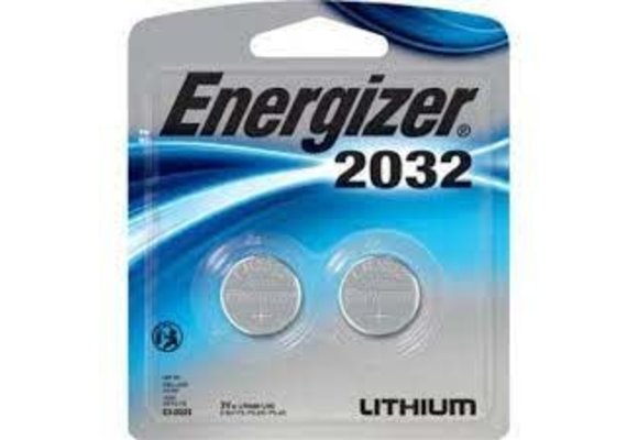 Energizer 2032BP-2 Battery Watch Li 3v 2032 Cd/2