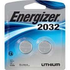 Energizer 2032BP-2 Battery Watch Li 3v 2032 Cd/2