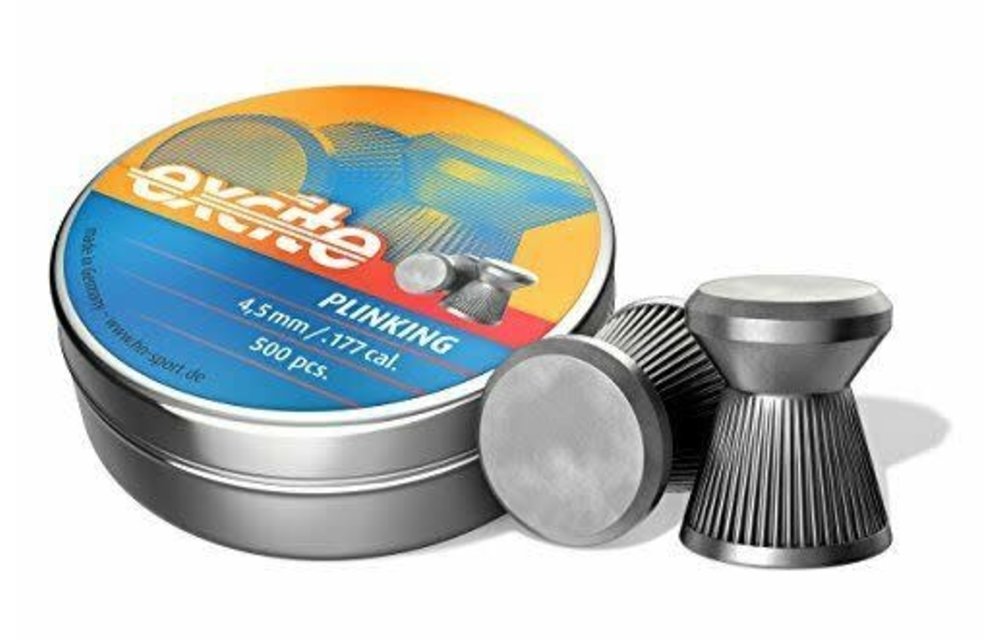 H&N Excite Plinking Pellets .177 Cal 7.48 Grains Wadcutter 500ct