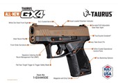 Taurus GX4 9mm FDE (1-GX4M93E )