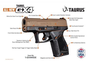 Taurus GX4 9mm FDE (1-GX4M93E )