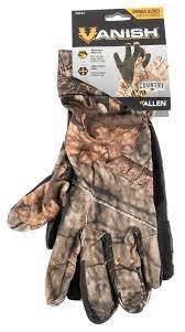 Allen Vanish Spandex Hunt Gloves Mossy Oak Break Up Country Camo