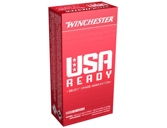Winchester Ammo RED9 USA Ready 9mm Luger 115 gr Full Metal Jacket Flat Nose (FMJFN) 50 Bx/10 Cs