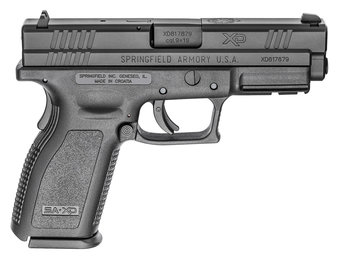 XDD9101HC XD Defender Service Model 9mm Luger 4" 16+1 Black Black Melonite Steel Slide Black Polymer Grip