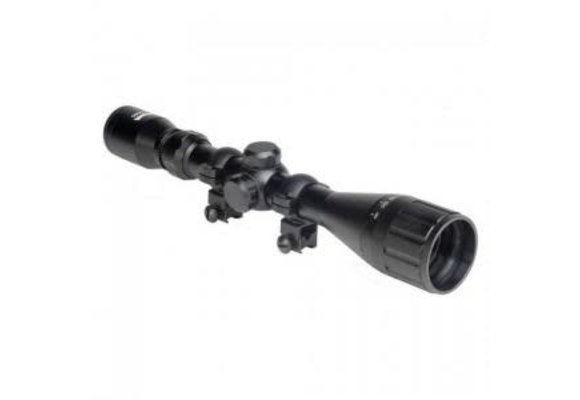 Optima 3-9x40AO Riflescope, Black, Medium
