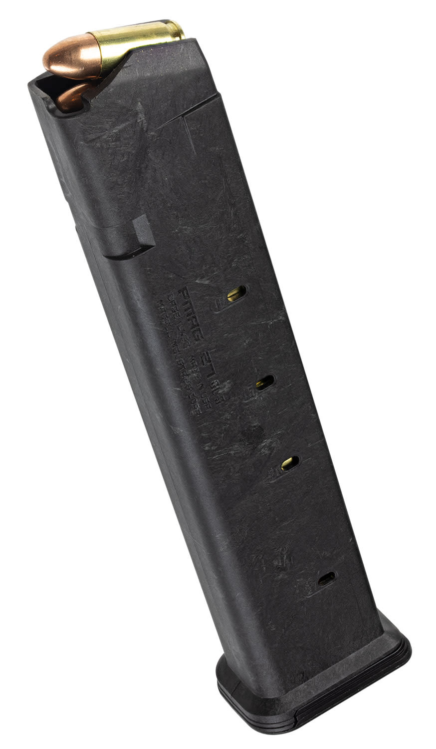 Magpul MAG662-BLK PMAG GL9 9mm Luger for Glock G Double Stack 27rd Black Detachable