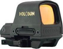 Holosun Circle Dot Open Reflex Sight,2 MOA Dot,65 MOA Circle,91x65x40mm,Black