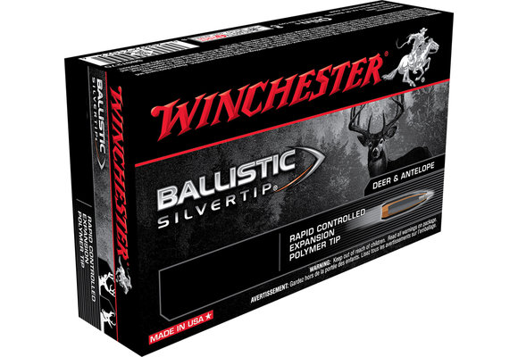 Winchester Ammo SBST2506 Ballistic Silvertip 25-06 Rem 115 gr Rapid Controlled Expansion Polymer Tip