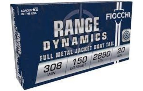 Fiocchi Shooting Dynamics .308 150gr FMJ BT