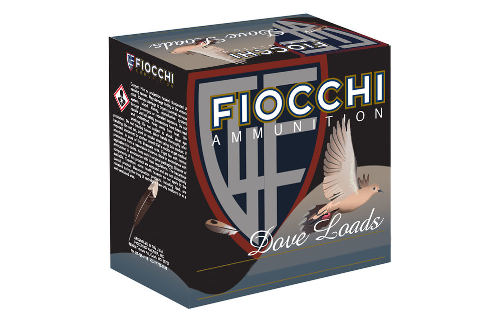 Fiocchi 12GT8 Game & Target 12 Gauge 2.75" 1 oz 8 Shot 25 Bx