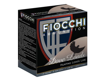 Fiocchi 12GTX187 Game & Target 12 Gauge 2.75" 1 1/8 oz 7.5 Shot 25 Bx