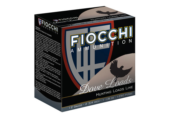 Fiocchi 12GTX187 Game & Target 12 Gauge 2.75" 1 1/8 oz 7.5 Shot 25 Bx