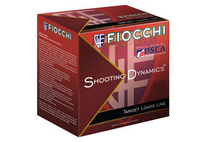 Fiocchi 12SD1H8 Shooting Dynamics Target Load 12 Gauge 2.75" 1 oz 8 Shot 25 Bx