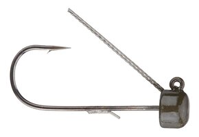 POWER FINESSE SHROOMZ WEEDLESS 1/5 OZ 3PK - GREEN PUMPKIN