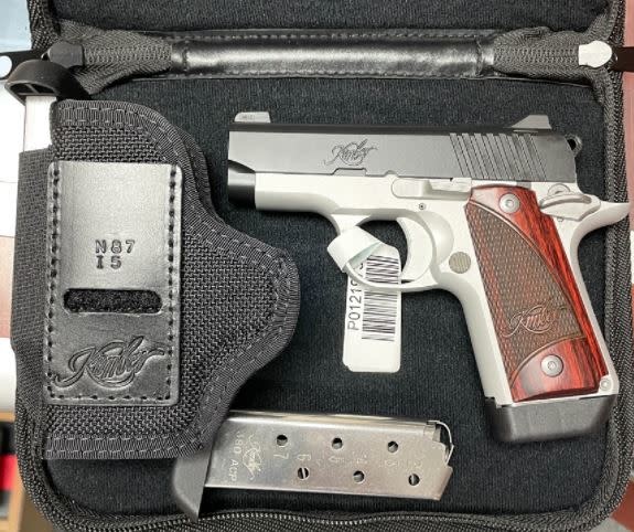 Micro .380 Ready To Carry Package Micro Two Tone(Holster & 3 - 7 Round Ext Mags Included)