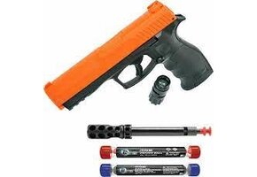 Umarex T4E HDP50 Pepper Ball 50 Caliber Pistol Launcher Kit with Pepper