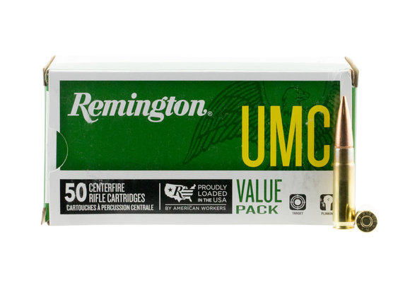 Remington Ammunition 24026 UMC 300 Blackout 220 gr Open Tip Flat Base 50 Bx