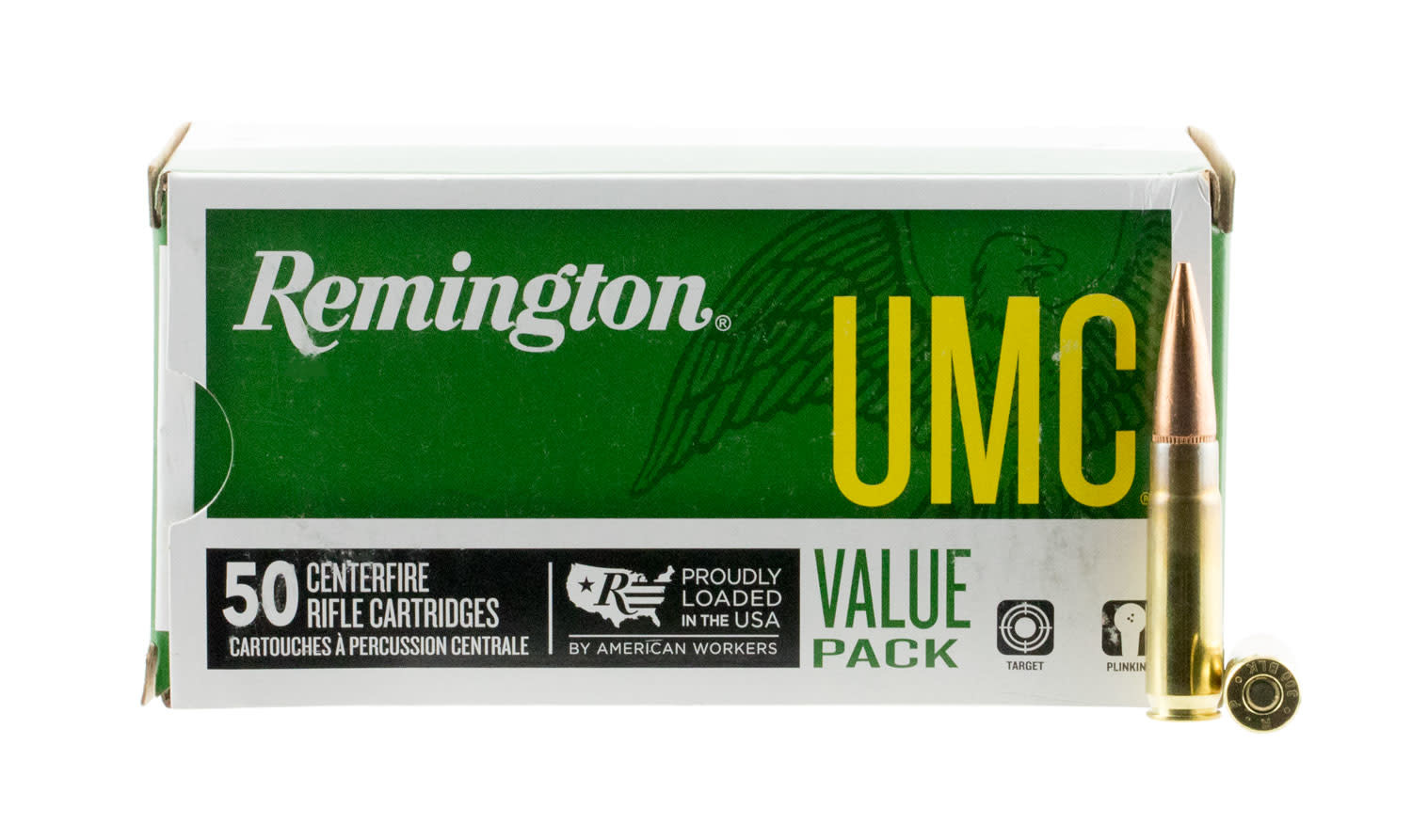 Remington Ammunition 24026 UMC 300 Blackout 220 gr Open Tip Flat Base 50 Bx