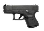 Glock PA275S201 G27 Gen5 40 S&W 3.43" 9+1 Black Black nDLC Steel with Front Serrations Slide Black Rough Texture Interchangeable Backstraps Grip Fixed Sights