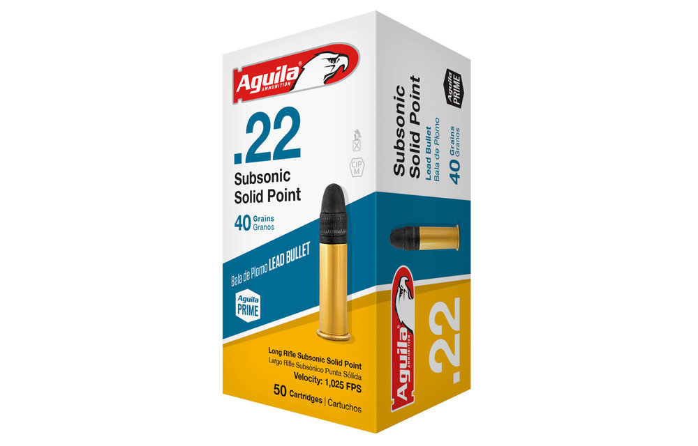Aguila 1B220269 Subsonic 22 LR 40 gr