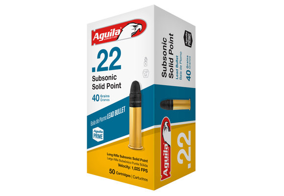 Aguila 1B220269 Subsonic 22 LR 40 gr