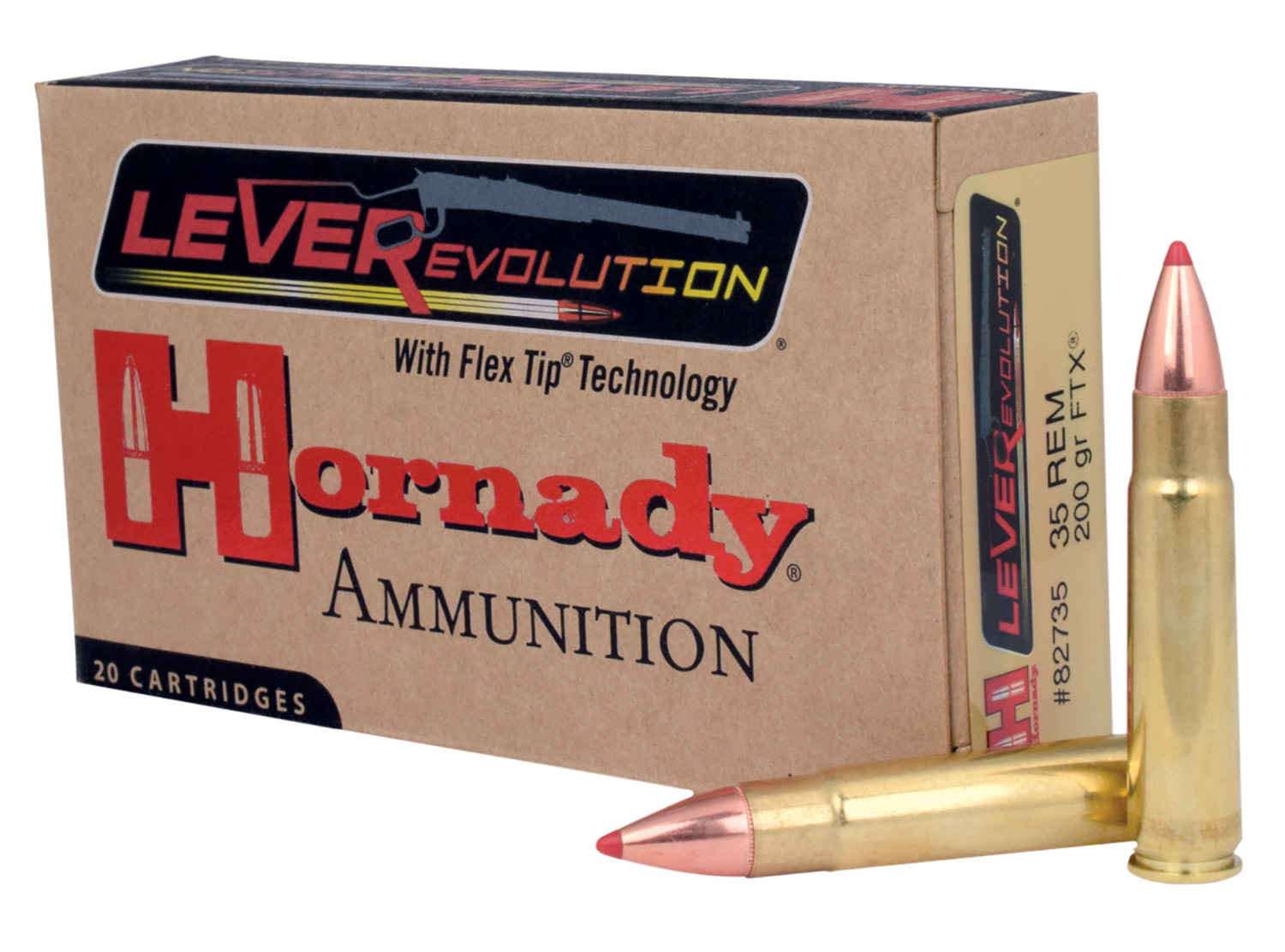 LEVERevolution 35 Remington 200 gr Flex Tip eXpanding 20 Bx