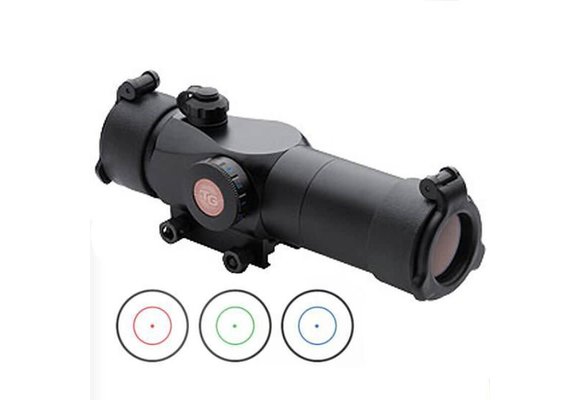 TRITON™ 30MM RED•DOT / TRI-COLOR DOT / 3-MOA / INTEGRATED RAIL MOUNT / SUNSHADE INCLUDED