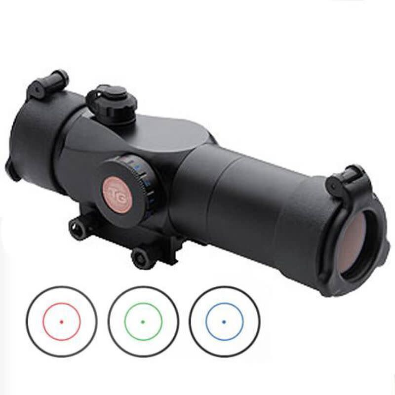 TRITON™ 30MM RED•DOT / TRI-COLOR DOT / 3-MOA / INTEGRATED RAIL MOUNT / SUNSHADE INCLUDED