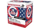 Winchester .22 LR, 36gr, 500rd Copper Plated Hollow Point