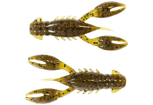 TRD CRAWZ 2.5" GREEN PUMPKIN 6 PACK