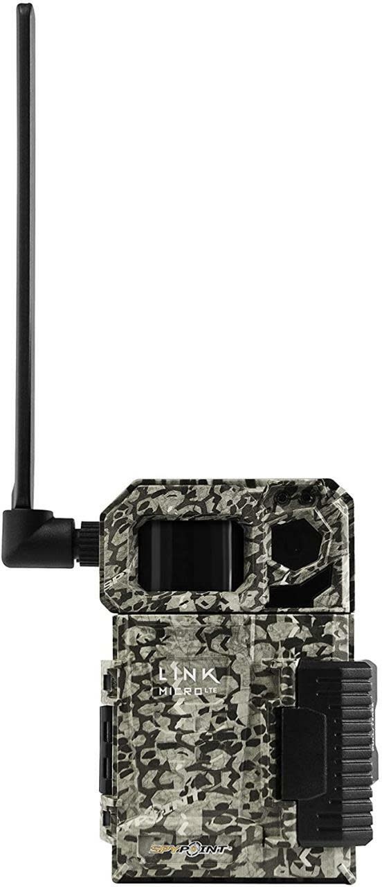 Spypoint LINKMICROLTE Cellular Link-Micro 10 MP Infrared 80 ft Camo