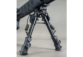 SME Spring Bipod Sling Swivel Stud Mount 6" to 9" Black