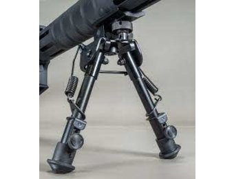 SME Spring Bipod Sling Swivel Stud Mount 6" to 9" Black