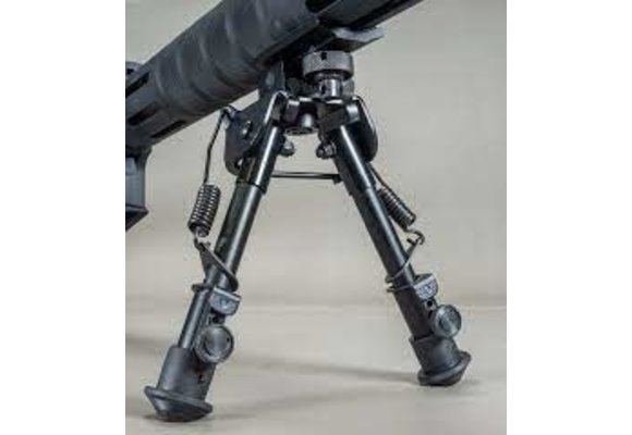 SME Spring Bipod Sling Swivel Stud Mount 6" to 9" Black