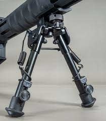 SME Spring Bipod Sling Swivel Stud Mount 6" to 9" Black