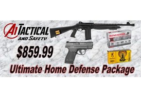 Ulitmate Home Defense Bundle (Hatsan Raider 12ga, M&P shield plus 9mm, ammo)