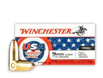 9MM LUGER 115 gr. Full Metal Jacket 200rds