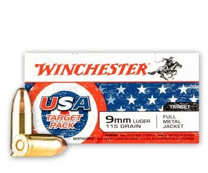 9MM LUGER 115 gr. Full Metal Jacket 200rds