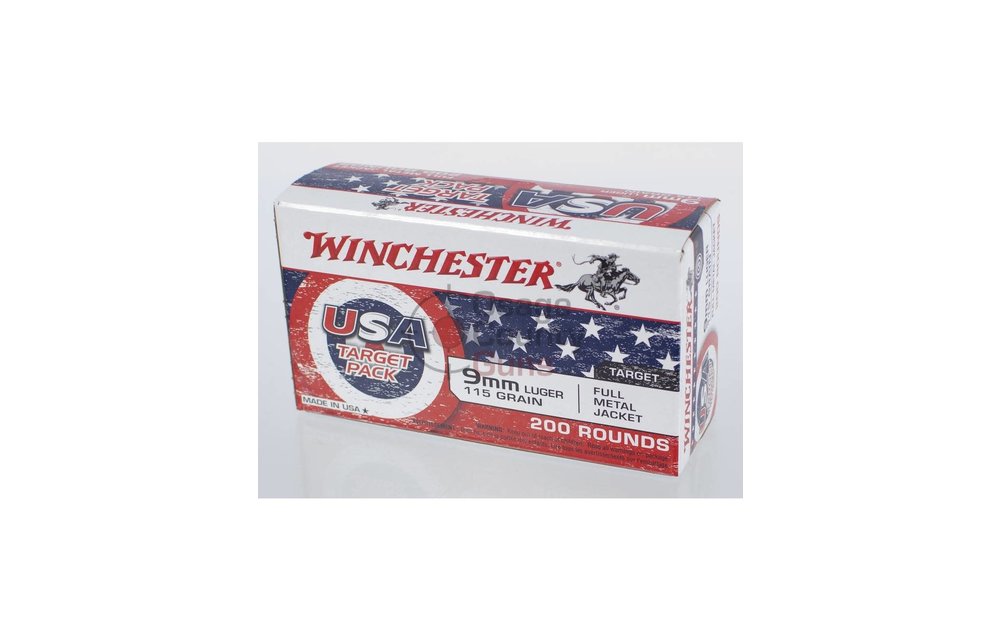 Winchester USA Target Value Pack - 9mm - 115gr - 200rd
