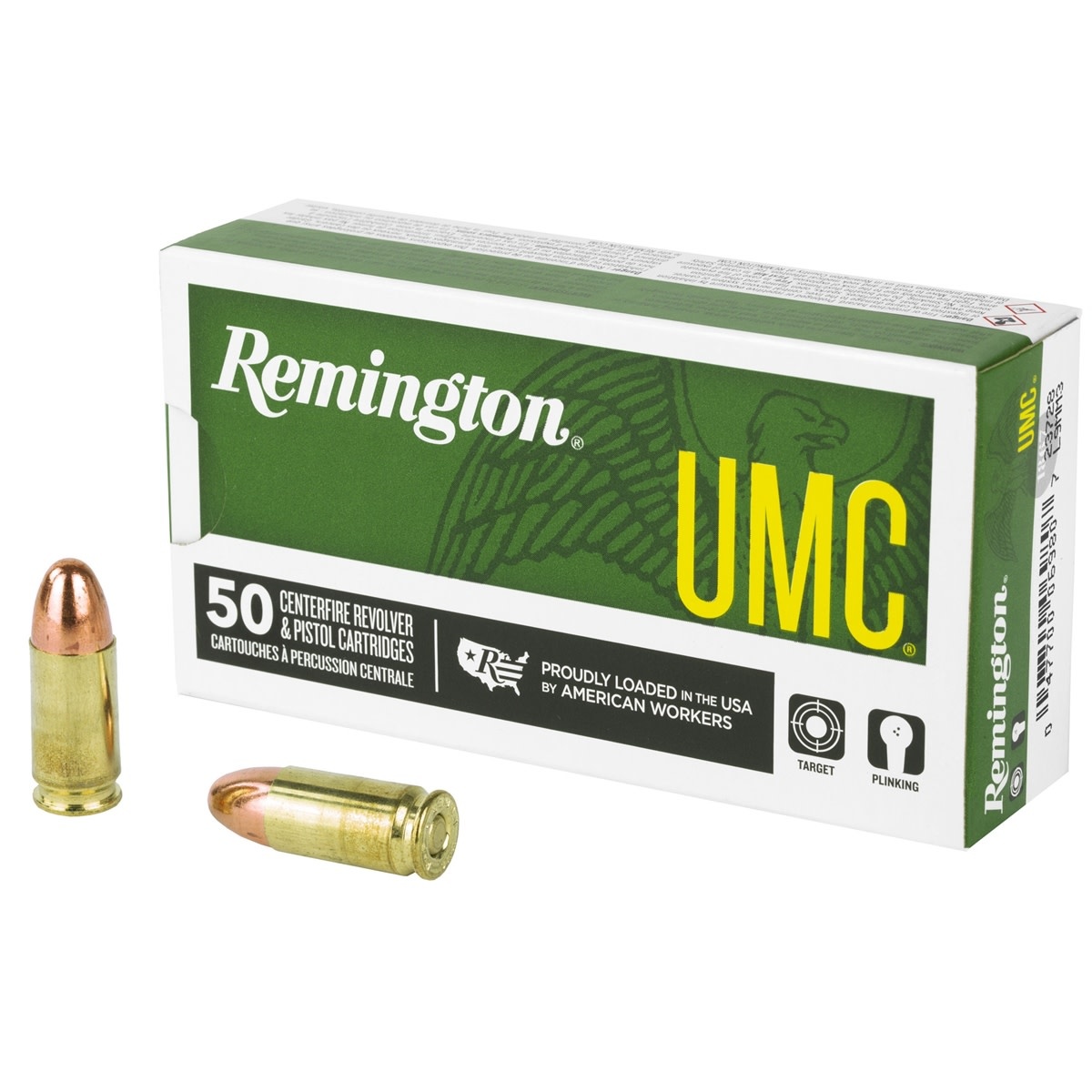 Remington UMC 115gr 9mm 50rds FMJ