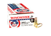 Winchester USA Target Pack FMJ - .380 ACP - 95gr - 50rd