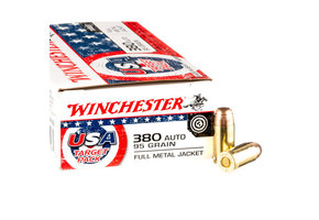 Winchester USA Target Pack FMJ - .380 ACP - 95gr - 50rd