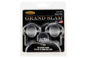 Weaver (49304) Grand Slam Scope Ring Set Fits Weaver High 1"