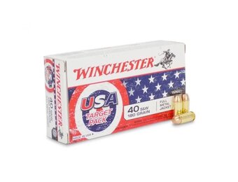 Winchester USA FMJ - .40 S&W - 180gr - 50rd