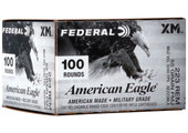 American Eagle 223 REM 55GR FMJ Boat Tail 100 Rounds