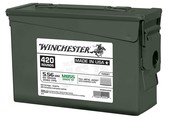 WINCHESTER LC M855 AMO 5.56X45MM 62GR 420RD CAN (GREEN TIP)