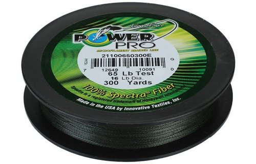 Power Pro Spectra Braided 10LB Line Moss Green